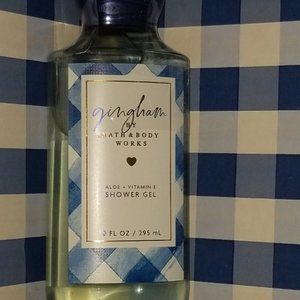 GINGHAM SHOWER GEL - BATH & BODY WORKS !